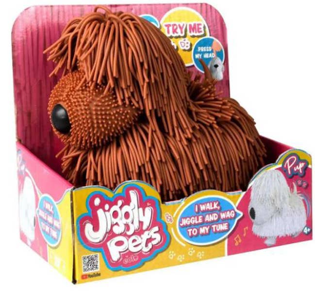 Jiggly Pets Walking Electronic Pup with Sounds