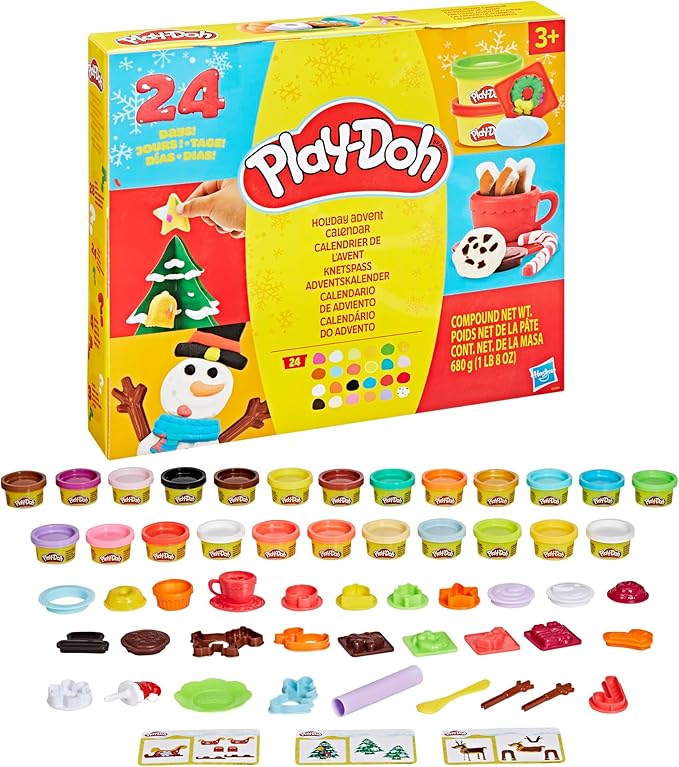 Hasbro Play Doh 24 Day Advent Calendar Playset