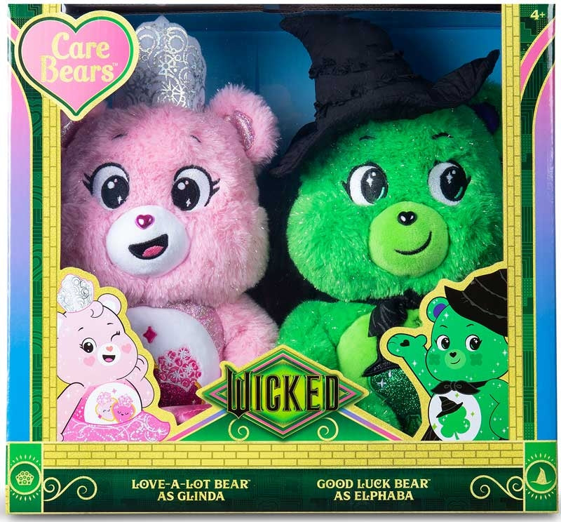 Care Bears x Wicked 2-Pack Plush Set