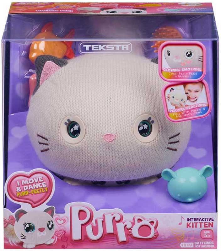 Purro the Interactive Cuddly Kitten