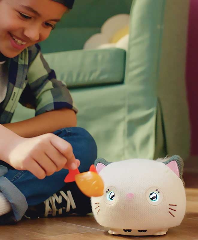 Purro the Interactive Cuddly Kitten